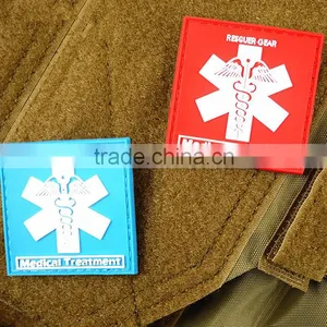 3d Soft Silicone PVC Rubber Patches/PVC Badges Garment Accessories thumbnail-6