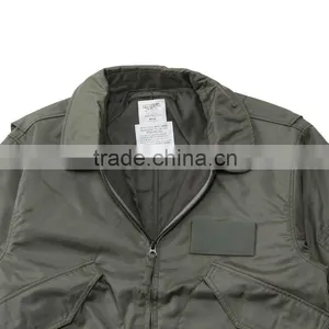 Sporty CWU36P Military Flight Jacket Men Sage Green Color thumbnail-1