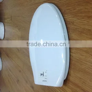 Economical Design WC Toilet Seat Cover With Stainless Steel Soft Close Hinge Set thumbnail-2