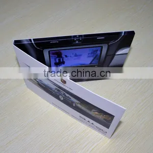 Customized 2.4",2.8", 4.3" , 5", 7", 10" Digital Video Book,lcd Video Greeting Card thumbnail-2