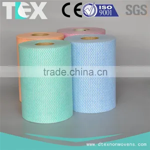 [D-TEX] Colorful Waveline Printing Spunlace Kitchen Cleaning Wipes thumbnail-1