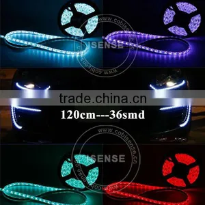 Silicone Rubber Covered IP65/67/69 Waterproof 60 LEDs/ Meter LED Strip Light thumbnail-1
