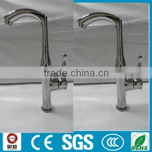 Signle Handle Cermaic Valve Stainless Steel Modern Kitchen Faucets thumbnail-1