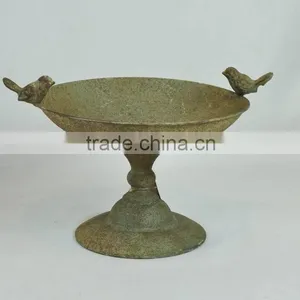 14A342MCE Antique Rustic Out Door Decorative Metal Bird Feeder thumbnail-1