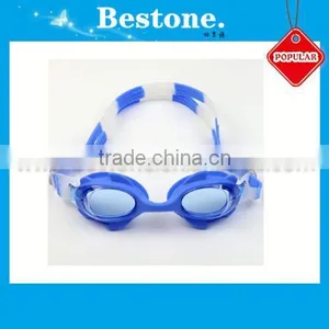 High Quality Soft Waterproof Silicone Rubber Swimming Goggles thumbnail-1