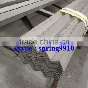 HOT ROLL & PICKLED STAINLESS STEEL ANGLE BAR IN GRADE 304 ACCORDING TO ASTM A484 thumbnail-1