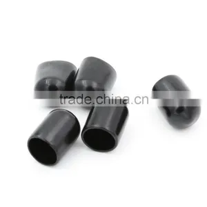 1/5" Black Plastic End Caps thumbnail-3