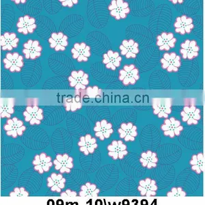 Little Flower Print Flannel Fleece Fabric thumbnail-1