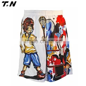 Custom Made Fully Dye Sublimated Men's Lacrosse Shorts thumbnail-1