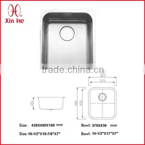 Stainless Steel European Kitchen Sink thumbnail-1