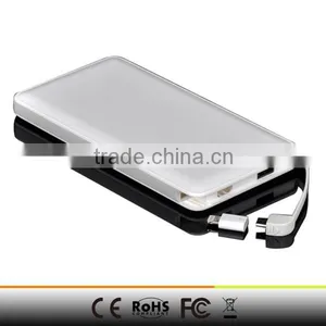 2016 New Hot Selling Design Real Capacity Leather 10000mah Oem Power Bank Factory thumbnail-4