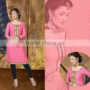 LATEST CHANDERI SALWAR KAMEEZ thumbnail-1