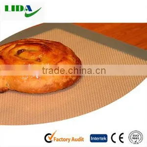 Top Sale Brand Stain Resistant Silicone Kitchen Baking Mat /Food Grade Fiberglass Silicone Pastry Mat KIT703 thumbnail-1