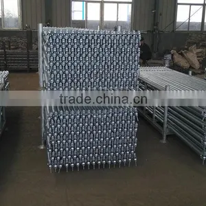 Galvanized Building Construction Ringlock Scaffold Standard thumbnail-2