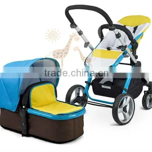 Baby Product for Baby Stroller Baby Pram Hot Sale European Standard High Quality And Comfortable 3in1 Futions Baby Stroller thumbnail-1