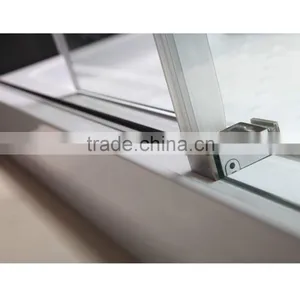 Rectangle Hinged Tempered Glass Shower Enclosure for Bathroom With CE ANSI thumbnail-2