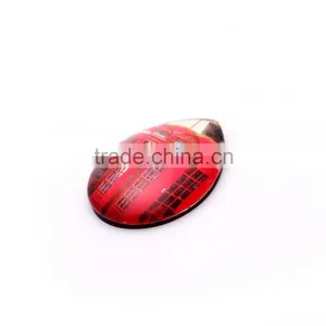 OEM Custom Wholesale Fashion Design Water Drop Crystal Glass Fridge Magnets thumbnail-3