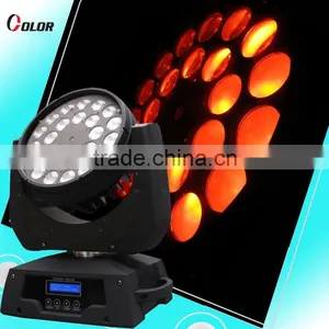 New Product 24pcs 15W RGBWA Zoom Moving Head Led Stage Light Disco Light thumbnail-1