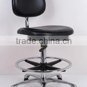 ESD Anti Static Chair Lab Cleanroom Chair PU Leather Chair thumbnail-2