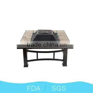 Table Shaped Multi-function Garden Treasures Fire Pit Winter Wood Burning Fire Pit thumbnail-1