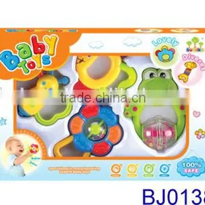 Wholesale Christmas Toy Funny Cartoon Animal Baby Rattle and Teether Toy thumbnail-3