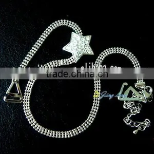 2012 Lastest Rhinestone and Crystal Star Bra Strap Shoulder Pads thumbnail-1