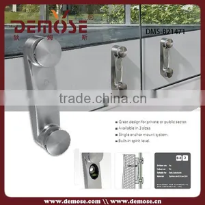 Glass Staircase Railing Kits / Handrails for Outdoor Steps thumbnail-1