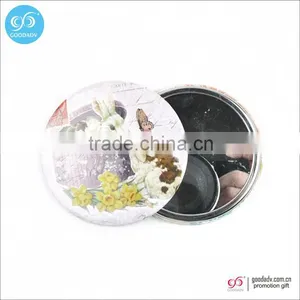 Compact Mirror/round Compact Mirror/cosmetic Mirror thumbnail-3