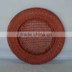 Bamboo Rattan Charger thumbnail-1