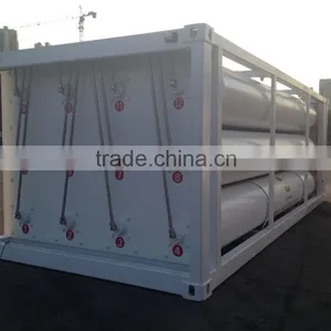 ISO11120 40feet OD559mm 12tubes CNG Jumbo Tube Skid thumbnail-2