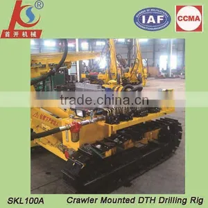 83-130mm Hole Crawler Dth Double-cylinder Diesel Engine Drilling Rig Machine thumbnail-6