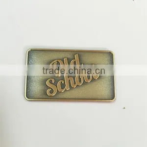Supplier Embossed Metal Brand Logo Tag With 3m Sticker China Online Shopping thumbnail-5