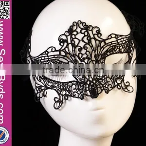 Wholesale New Fashion Lace Halloween Party Mask thumbnail-4