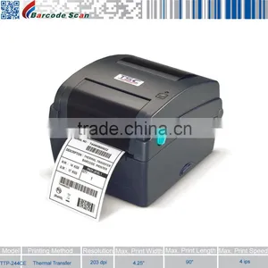 Hot Label Printer TSC TTP-244CE Desktop Heat Thermal Transfer Bar Code Printer thumbnail-1