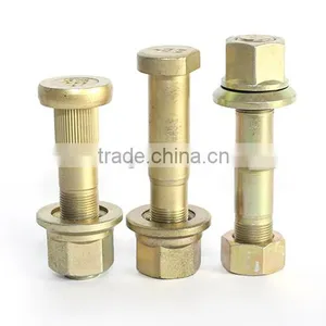 Grade 10.9 High Strength Locking Bolt for Truck Wheel Hub thumbnail-2