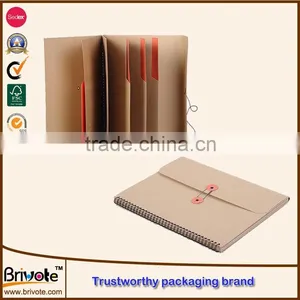 Handmade Manila Paper File Folder A4/school A4 File Folder/file Folder With Flap thumbnail-1