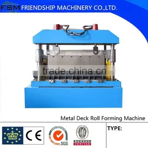 Metal Floor Deck Roll Forming Machine, Load-bearing Structure in High Buildings thumbnail-2