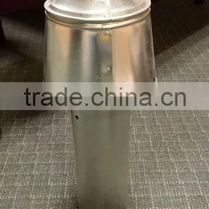 CE Terracotta Stove Chimney Cowl Clay Chimney Cap Stainless Steel Fireplace and Stove Top Flue Pipe Fittings Flue Kits thumbnail-1