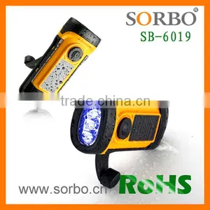 Hot Sale Top Quality Waterproof LED Flashlight With Solar Power LED Rechargeable Street Light thumbnail-1