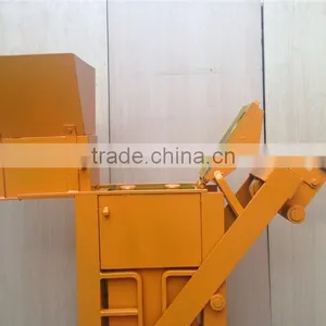 QMR2-40 Henry Manual Soil Interlocking Brick Machine, High Output Red Clay Block Machine for Small Scale Production thumbnail-3