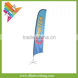 Single or Double Side Printed Flying Beach Flag thumbnail-1
