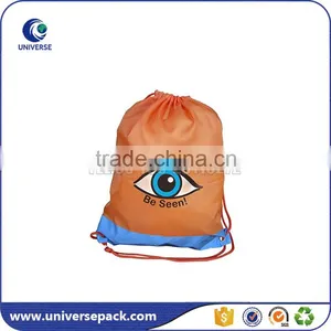 Custom Chirstmas Gift Packaging Backpacks Drawstring Bag for Candy thumbnail-2