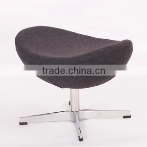 Commercial Furniture Leisure Chair Fabric Egg Chair Stool Ottoman thumbnail-1