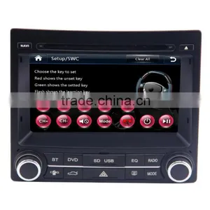 7 Inch in Dash Car Stereo for Peugeot 405 With GPS/Bluetooth/Radio/SWC/Digital TV/3G Internet/WIFI/ATV/DVR thumbnail-3
