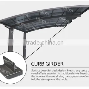 Polycarbonate Modern Carport Siding With Uv Protection thumbnail-4