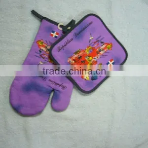 Mat Pad Protector Oven Mitt + Pot Holder Kitchen Houseware thumbnail-5