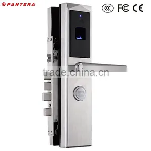 Fingerprint Electronic Stainless Steel Swing Door Lock Made in China thumbnail-1