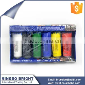 Made in China 6 Acrylic Paints Set thumbnail-1