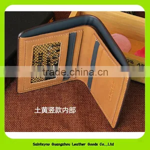 16916 Factory Supply Genuine Leather Men's Wallet thumbnail-2