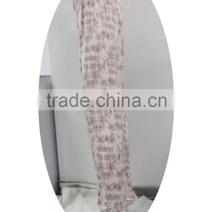 Pink Floral Printed Pajama Trousers thumbnail-2